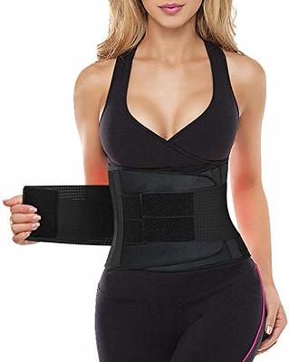 TrainingGirl Women Waist Trainer Trimmer Corset Weight Loss Tummy Wrap Workout  Belt Sweat Belly Band Sports Girdle Sauna Suit - Yahoo Shopping