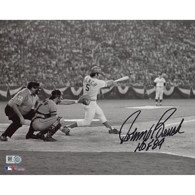 Carl Yastrzemski Gray Boston Red Sox Autographed Mitchell and Ness