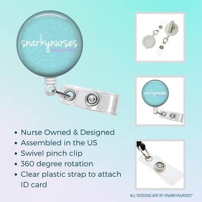 Funny Hot Mess Express Nurse Badge Reel - Cute Retractable ID Holder for  RNs - RT Pull Clip - Gift for Nursing Students - Yahoo Shopping