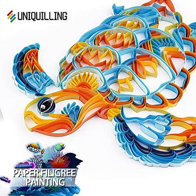 Uniquilling Quilling Paper Quilling Kit for Adults Beginner - 8