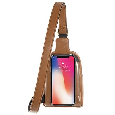 INICAT Small Crossbody Sling Bags for Women Vegan Leather Cell Phone Purse  Fanny Packs for Women Men