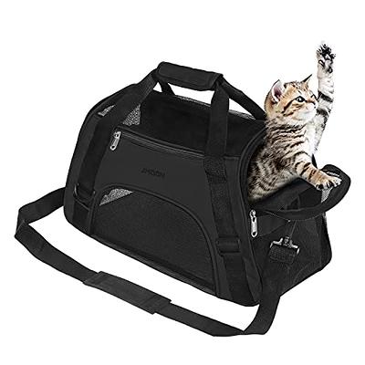 Portable Cat Carrier- Soft Sided Cat Carrier For Medium Cats And