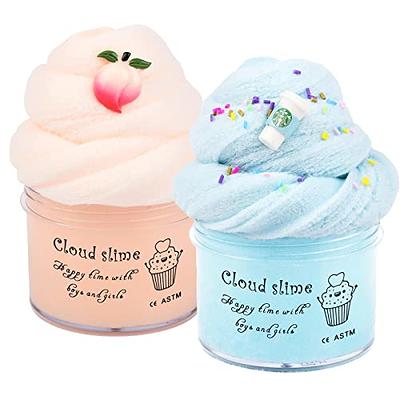  ICHICHI Rainbow Cloud Slime,Non-Sticky and Super Soft Scented  Slime,Stress Relief Toy : Toys & Games