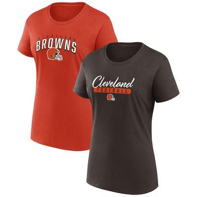 Lids Cleveland Browns Fanatics Branded Women's Primary Logo 3/4 Sleeve  Scoop Neck T-Shirt - Heathered Gray