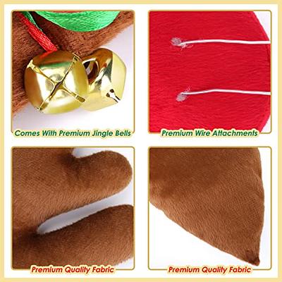 Car Reindeer Antler Kit Nose and Tail, Reindeer Christmas