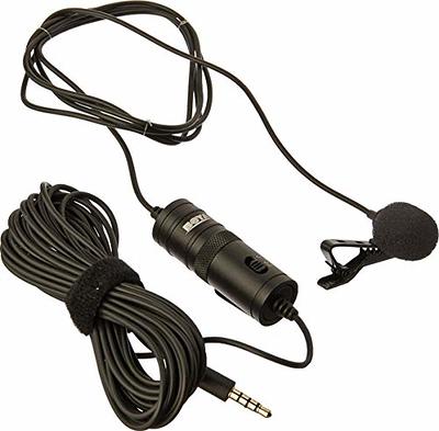 BOYA BY-M1 Omnidirectional Lavalier Microphone (Black) BY-M1 B&H