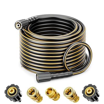 BluShield Pressure Washer Whip Hose, Hose Reel Connector Hose for Pressure  Washing (3/8 x 1') - Yahoo Shopping