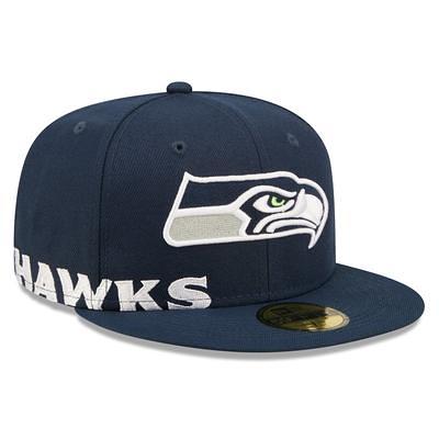 Men's New Era Stone/College Navy Seattle Seahawks 2023 NFL Draft