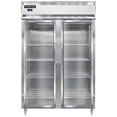 Continental Refrigerator 2FSN-SA-HD 52 Half Door Shallow Depth Reach-In  Freezer - 32 Cu. Ft. - Yahoo Shopping