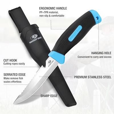 Berkley 9 Stainless Steel Fillet Knife + Sheath & Knife Sharpener
