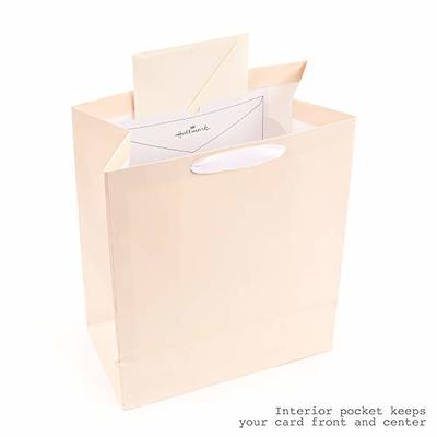 Hallmark Large Wedding Gift Bags with Tissue Paper, Glitter (Pack