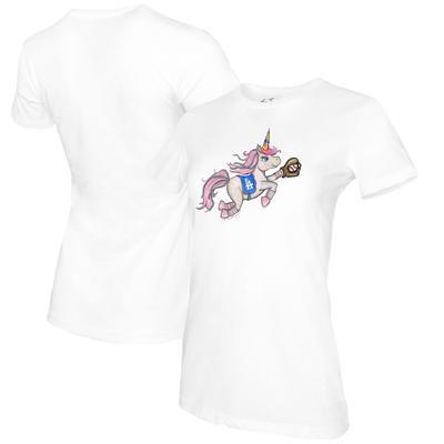 Women's Tiny Turnip Royal Los Angeles Dodgers Sugar Skull T-Shirt