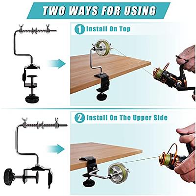 Fishing Line Spooler Adjustable Fishing Line Winder Spooler