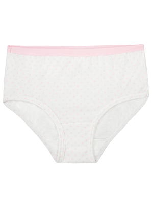 Fruit of the Loom Girls Assorted Cotton Brief Underwear, 12 Pack Panties  Sizes 4 - 14 