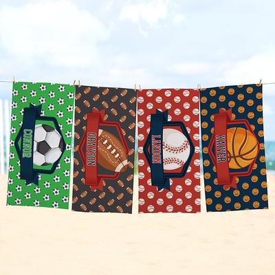 Baseball Personalize Laundry Bag Sports Theme Summer Camp 