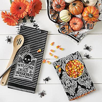 Welcome Fall Embellished Dish Towels, Set of 3