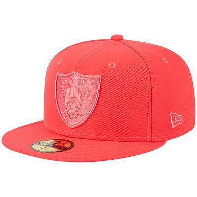 Las Vegas Raiders New Era Neon 59FIFTY Fitted Hat - Black