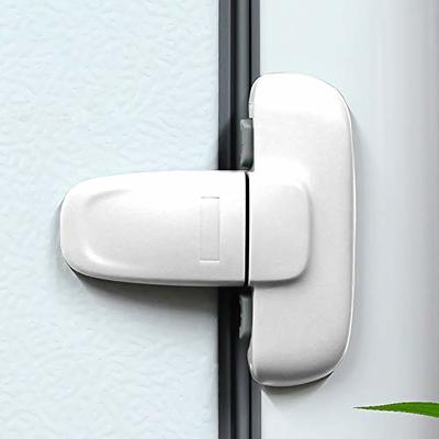 EUDEMON 1 Pack Updated Child Proof Refrigerator/Fridge/Freezer Door Lock Apply to Max 1 inch(25mm) Sealing Strip for Toddlers and Kids, No Tools Need