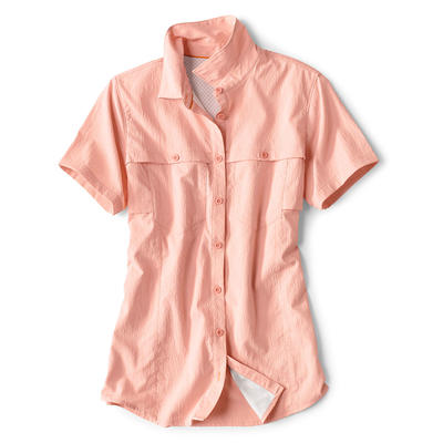 Women's Short-Sleeved Open Air Caster UPF 40 Fishing Shirt Clay Size Medium  Recycled Materials/Synthetic Orvis - Yahoo Shopping