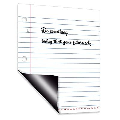 Giant Sized Magnetic Notebook Paper Large Lined Dry Erase Magnetic Paper  for Whiteboard Teacher Writing Supplies Classroom Whiteboard Accessories,  22'' x 28'' - Yahoo Shopping