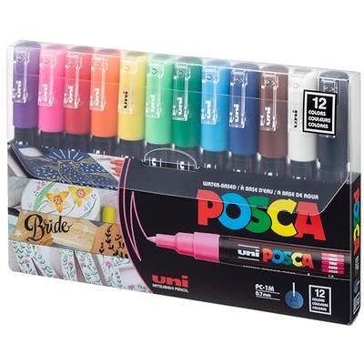  16 Posca Markers 3M, Posca Pens for Art Supplies