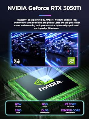 TOPGRO Mini Gaming PC, Intel i9-9880H (Up to 4.8GHz) NVIDIA GTX1650 32GB  DDR4/1TB NVMe SSD Mini Gaming Desktop Computer, RGB