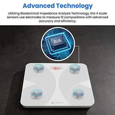 Smart Digital Bathroom Weighing Scale with Body Fat and Water Weight for People Bluetooth BMI Electronic Body Analyzer