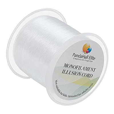 PH PandaHall 142 Yards 0.2mm Clear String Fishing Line Invisible