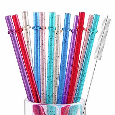 Ello Impact Stainless Steel Reusable Straws with Cleaning Brush, 4 Piece,  Rainbow - Yahoo Shopping