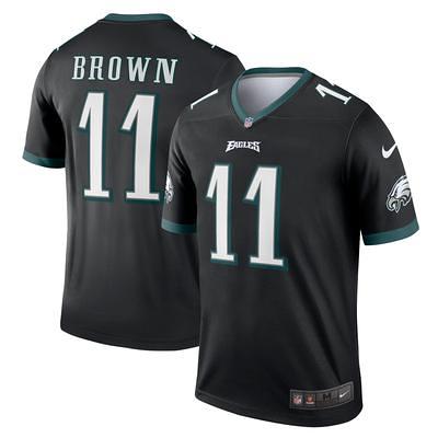 Nike Men's Philadelphia Eagles A.J. Brown #11 Green Game Jersey