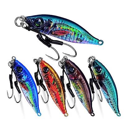 Fishing Jigging Lures Saltwater Jigs, Speed Slow Jigging Pitching  Lures,Vertical Jigging Artificial Lures Fishing jigs