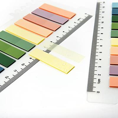 500 Pieces Transparent Sticky Tabs, Clear Book Tabs With