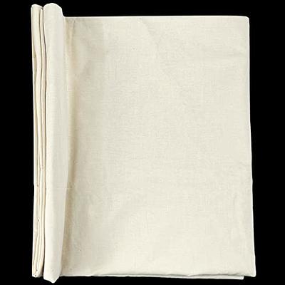 Muslin Fabric Natural 100% Cotton Fabric 60 Wide by The Yard (10 Yard)