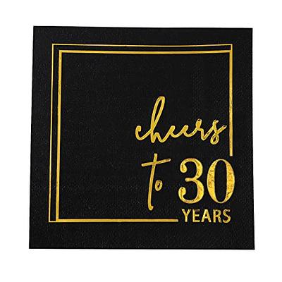 SharkBliss Funny Birthday Cocktail Napkins, 50 Pack You Look 21