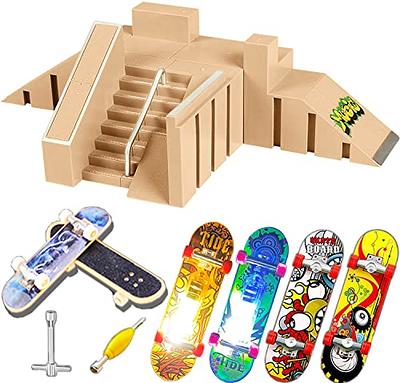 Buy Skate Park Kit, ideallife Skate Park Kit Ramp Parts for Finger