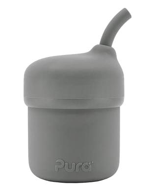 Pura Kiki 11oz Straw Bottle with Sleeve Mint