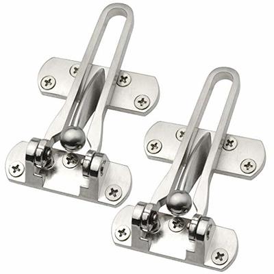 Topbuti Home Security Door Lock, 2 Pack Latch Guard Clasp Front