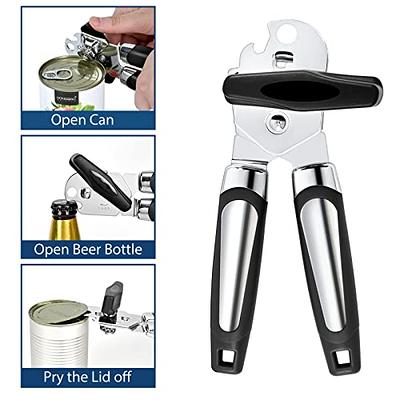 CYDW Mason Jar Opener Tool with No Lid Dents or Damage, Can Opener Manual  Multi-Purpose, Easy Twist Manual Handheld Top Remover Utensil, Canning