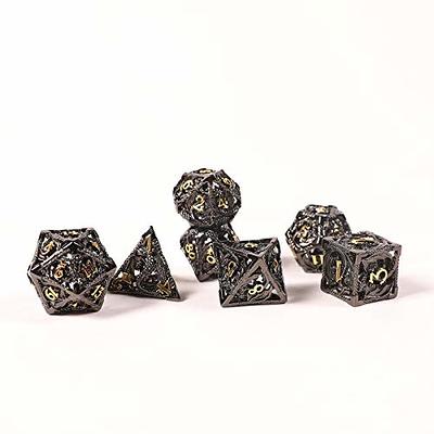 YEMEKO D6 Bullet Metal Dice 6 Pack Set Table Games, 6 Sided Dice 6 Pieces  Dice for Warhammer DND Dungeons and Dragons Role Playing Game Pathfinder D&D  Accessories Gifts - Yahoo Shopping