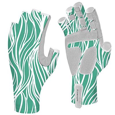 QualyQualy Fishing Gloves, UPF 50+ Sun Protection Gloves for Men and Women  UV Protection Gloves Fingerless Kayaking Gloves for Fishing Hiking Padding  Rowing Canoeing (Blue, X-Large) - Yahoo Shopping
