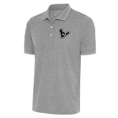 Men's Antigua Heathered Gray Dallas Cowboys Affluent Polo