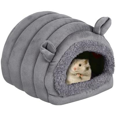 Guinea Pig Bed Hideout Warm House Rabbit Hide For Hamsters Hedgehogs  Ferrets Dwarf Small Animals Cozy House Sleeping Cushion - AliExpress
