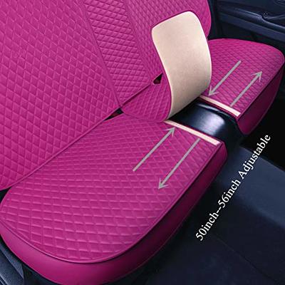 9PCS Faux Leather Car Seat Covers Set Universal Fit for Jeep