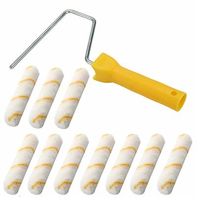 skylinePRO 15PCS Paint Roller Set,6'' Stick Roller Frame with 12