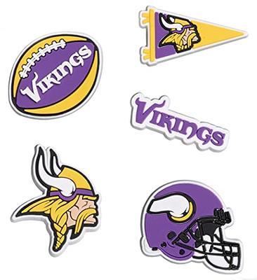 FOCO Minnesota Vikings Team Shoe Charms Five-Pack