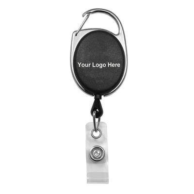 Office Depot Brand Faux Leather ID Badge Holder Vertical BlackTan - Office  Depot