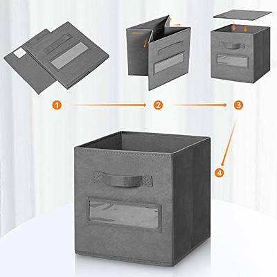 Casafield Set of 12 Collapsible Fabric Cube Storage Bins - 11