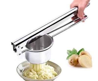 Vegetable Masher Food Grade Eco-friendly Hand-held Manual Potato Smasher  Tools