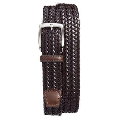 Braided Vegan-Leather Belt