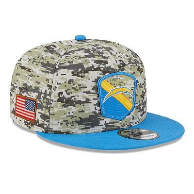 New Era Black/Blue Los Angeles Rams 2022 Salute to Service 9FIFTY Snapback Hat